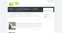 Desktop Screenshot of chappycallanta.com